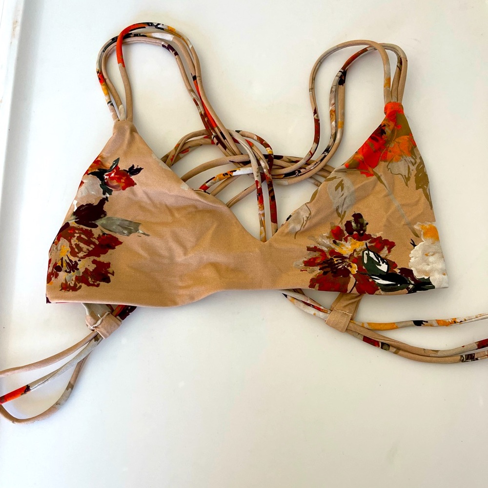 Boys + Arrows Bikini Top with cross back
